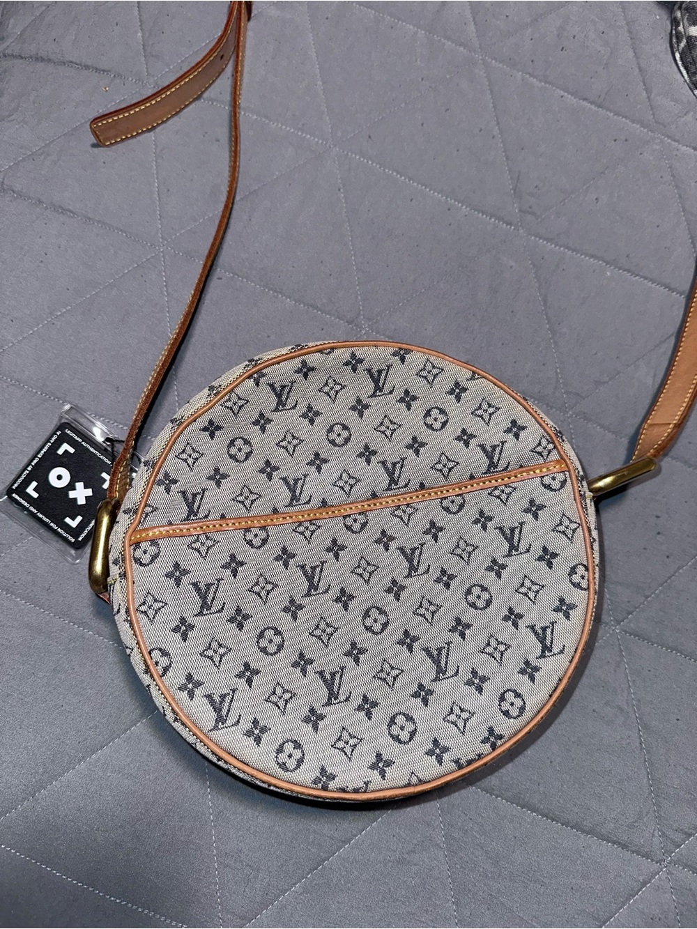 Louis Vuitton Beige Monogram Mini Lin Jeanne Crossbody Bag